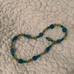 Beaded ankle bracelet